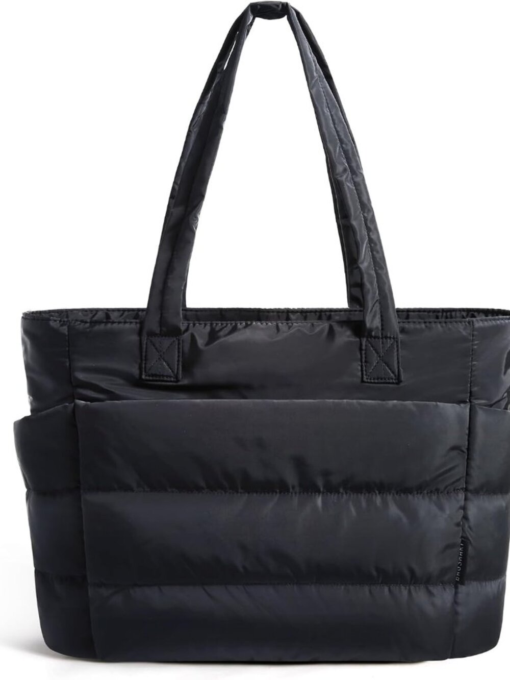 Puffy Tote Bag for Women, Lightweight Work Tote Handbag
